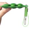 Fidget Toys Pack Decompression Edamame Squishy Squeeze Peas Beans Keychain Cute Stress Relief Adult Toy Keychain