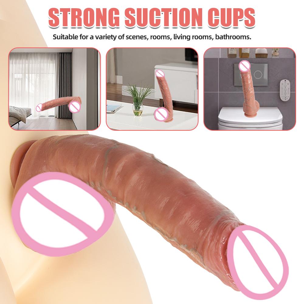 Soft Realistic Dildo Huge Penis Penetration Anal Sex Toys For Women Masturbation Soft Dick Dildos Sexy Adult Sex Toy Gay