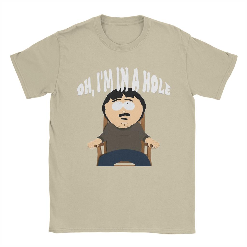 Randy Marsh SouthParks Unisex T Shirt Funny Tee Shirt Short Sleeve Round Neck TShirts 100 Cotton Graphic Clothes