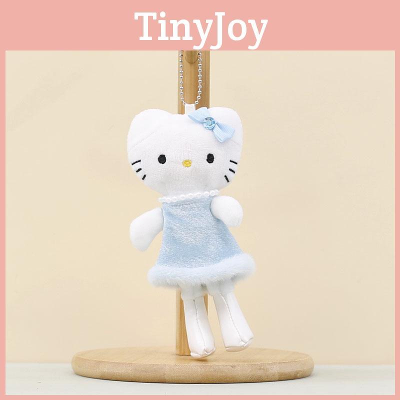 Plush Cat Keychain With Pp Cotton Filling For Cute Bag Decoration And Gift