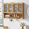 Wandregal - MUVOE - Vintage - 4 Türen - Massivholz - 100 cm Breite