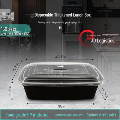 Disposable Microwavable Food Containers with Lids