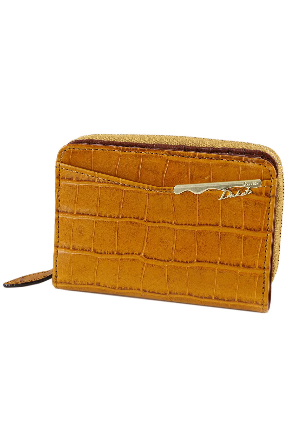

Bifold Wallet Genuine Leather Mustard [Dakota] Women s DA-30631-53 гірчичний
