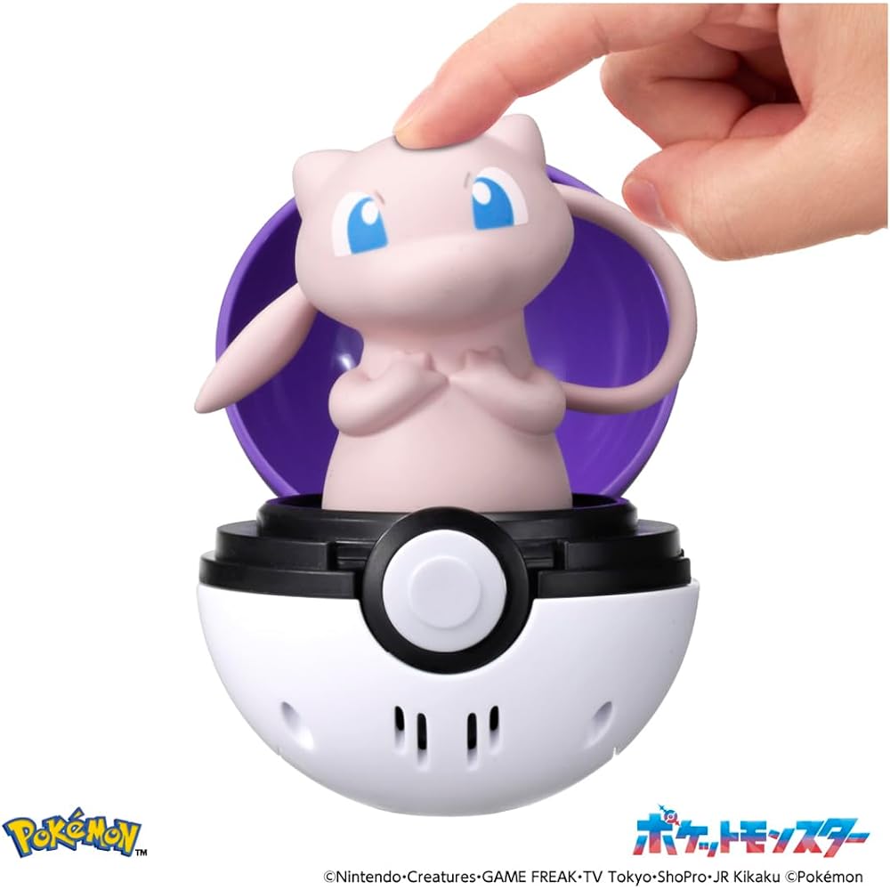 Takara Tomy Pocket Monsters Piyoko Puny Mew Plush Toy Soft 20cm Cute Collectible
