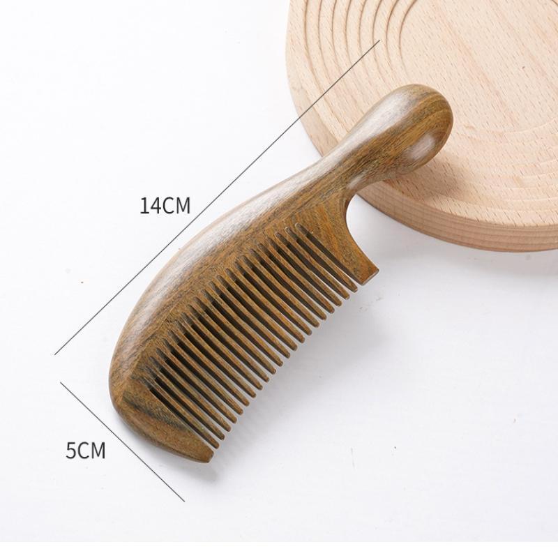 Natural Green Sandalwood Massage Comb