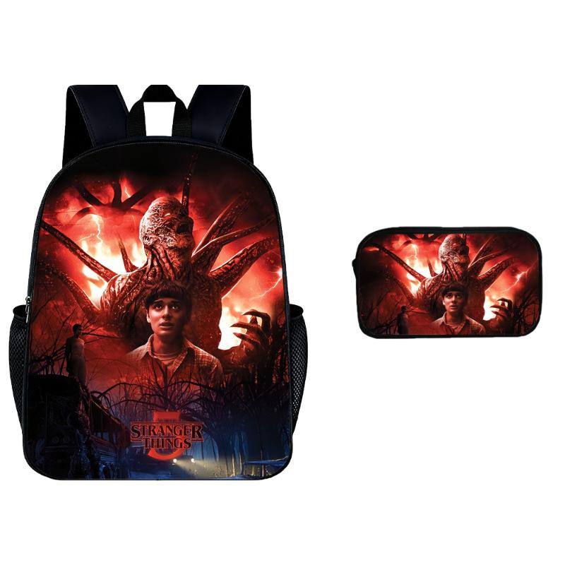 Stranger Things 5 Kinderrucksack Federmäppchen 2-teiliges Set KTB