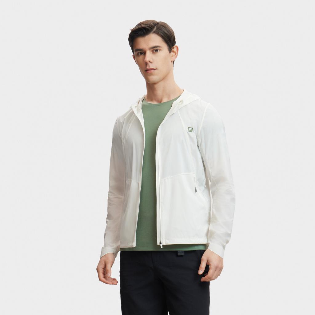 New FILA Jackets Men's White A11M427707FWT