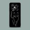 Phone Case for Xiaomi Redmi 15C 14C 12C 13C Redmi Note 15 14 13 12 11 10 Pro Plus 5G 12S Silicone Cover Funny Cute Cat Line Art