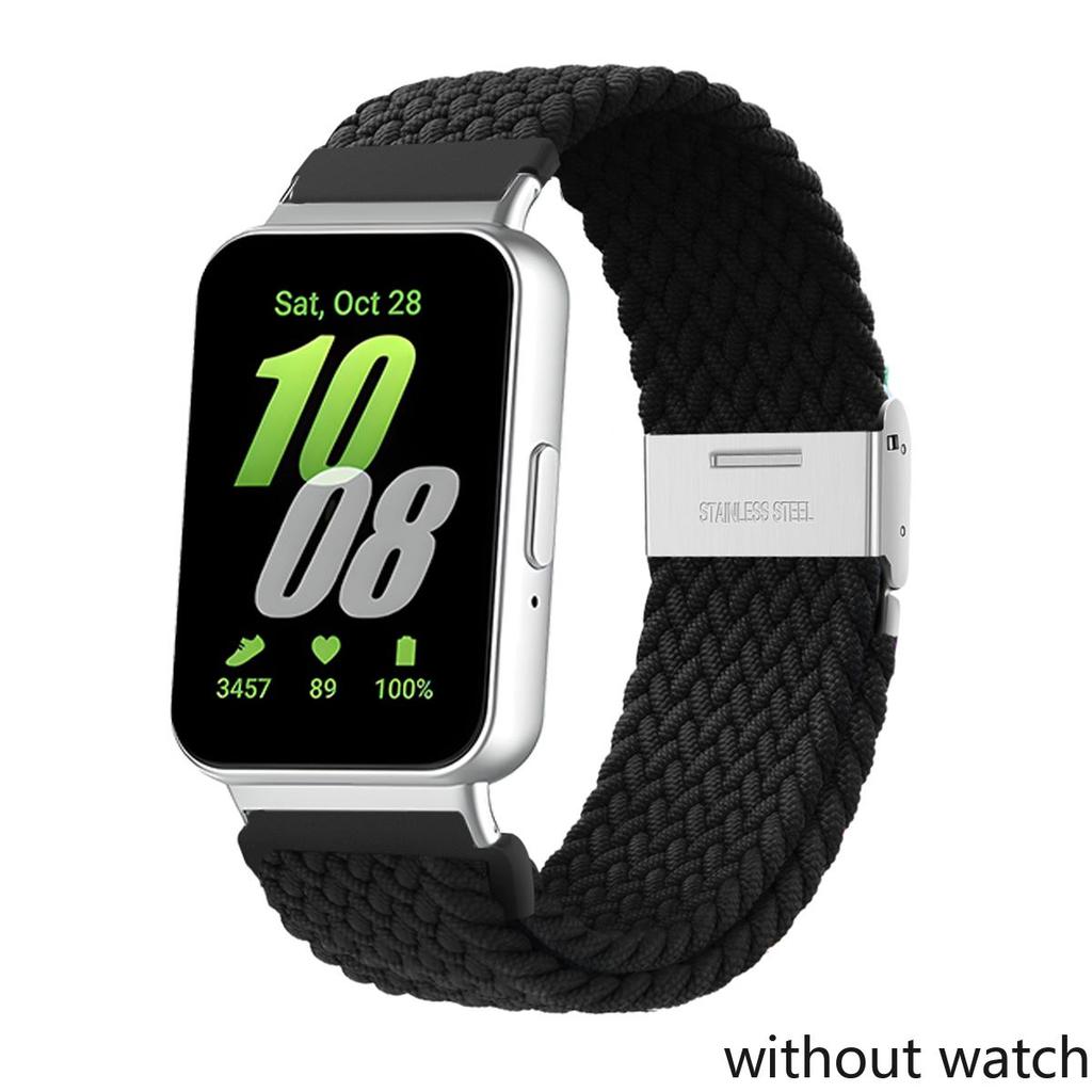Braided Bands for Samsung Galaxy Fit 3 Sports Strap Adjustable Replacement Correa Nylon Bracelet for Samsung Galaxy Fit3 Band
