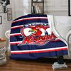 1pc Football Team (23) Blanket, Gift, for Men and Women, Soft Blanket, Good for Sofa Bed Couch Travel, Lightweight Flannel Blanket
