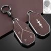 For BYD Formula Leopard 5 8 Titanium 3 7 Electric Car Key Fob Cover Key Case with Keychain Key Premium Leather Protective Shell