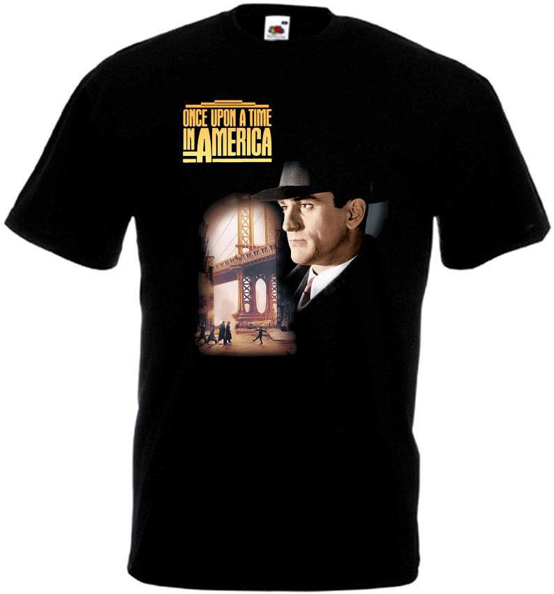 Once Upon A Time In America v1 T-shirt black movie poster all sizes S5XL XL