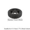 4PCS Premium Silicone Luggage Wheels Protector Covers Silent Shock-Proof Suitcase Wheels Cover Durable Trolley Box Casters Cover