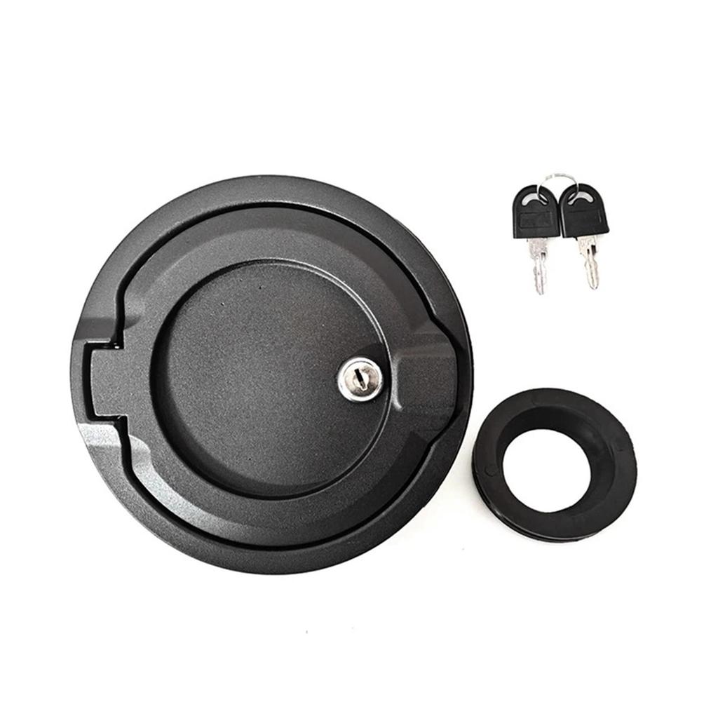 Easy Installation Locking Gas Tanks Door Corrosion Resistant Gas Fuel Door Covers With Security Lock For JLU 2018-2023