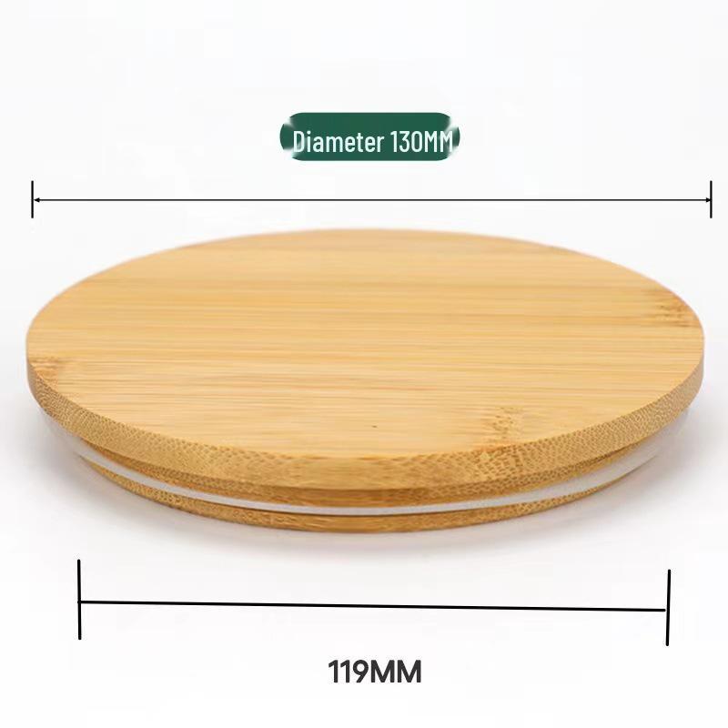 Bamboo Wood Lid for Glass Bottles and Jars