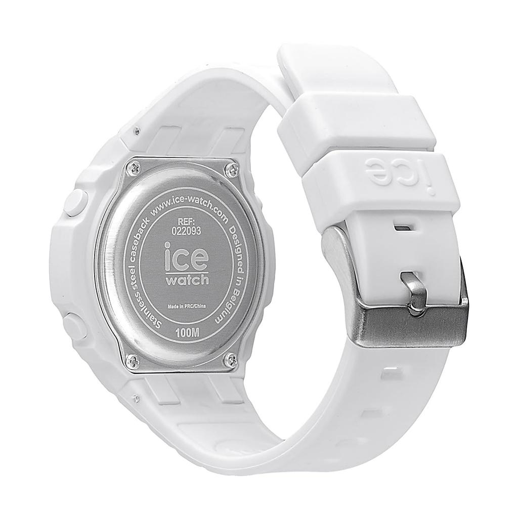 Authorized Distributor [Ice Watch] Ice Watch Digital Men's Watch 022093 ICE digit Ultra White Small