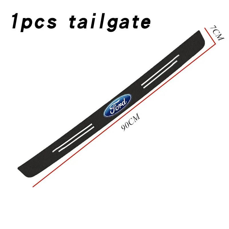 

Автомобильная наклейка Защитная накладка на порог автомобиля Полоса на порог из углеродного волокна Для Ford Ecosport Edge Figo Flex Focus Fusion Fiesta Ac