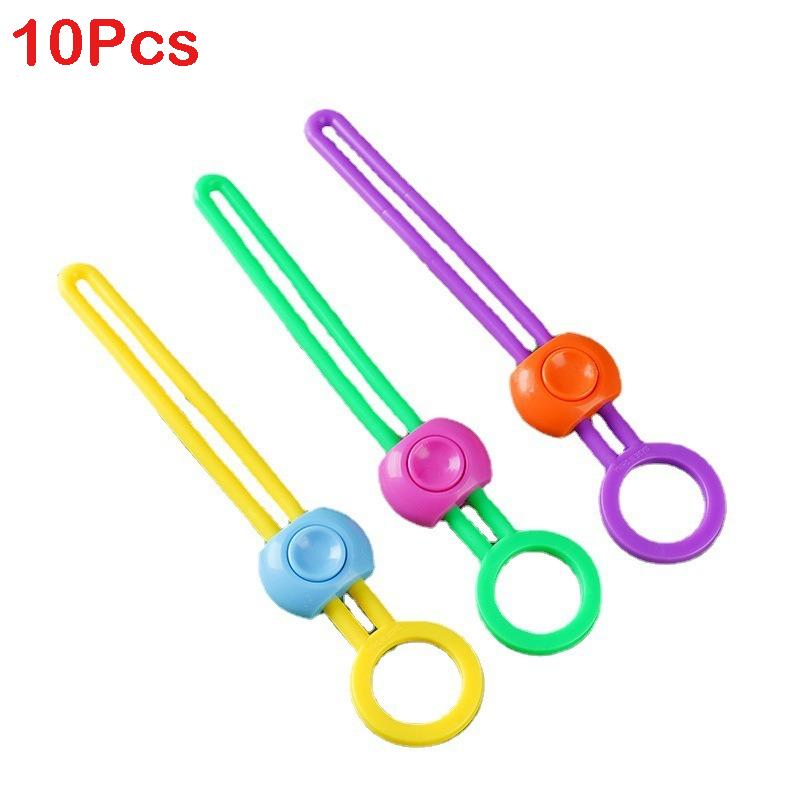 10pcs Portable Multifunctional Bag Storage Sealing Clips Snack Grain Preservation Snack Sealing Clips for Home Kitchen Office
