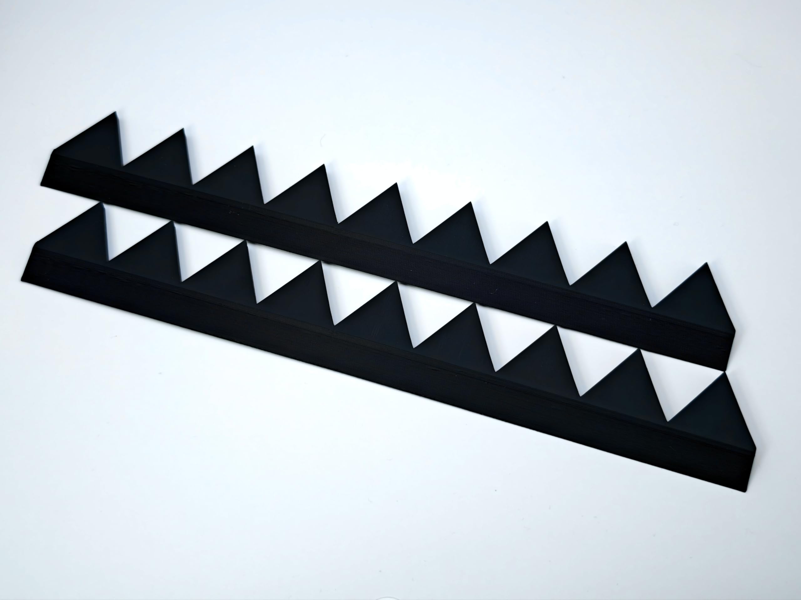 

эффективный аэродинамический сделанный из соединяемых черных шевронных, устройство, АБС, (2 9-зубые детали)