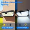 526 LEDs Solar Outdoor Lights Large Bright Solar Motion Lights 270° Wide Angle with Remote Control 10.1in*4.7in*2.1in Garden