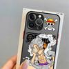 One Piece Luffy Cool Case for iPhone 17 Pro Max 16 Plus XS XR 14 12 15 Air 7 8 SE 11 13 Mini Funda Back Phone Cover