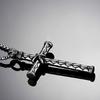 Cross Men'S Necklace Stainless Steel Pendant Pendant