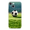 Phone Case For iPhone 18 15 14 13 12 Mini 11 Pro Max XS X XR 7 8 Plus Clear Silicone TPU Cover Football Passion Soccer Ball