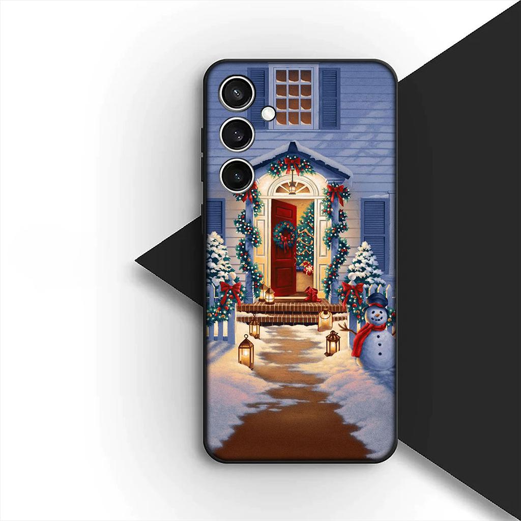 Cover for OPPO A80 A18 A16 A40 A17 A15 A38 A78 A79 A54 A57 A12 A60 5G 4G Casing Phone Case Christmas OK But First Coffee Book