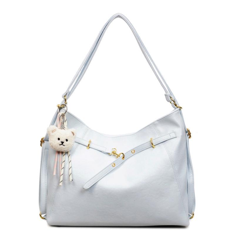 Urban Minimalist Pu Tote Bag For Daily Commute With Multiple Compartments