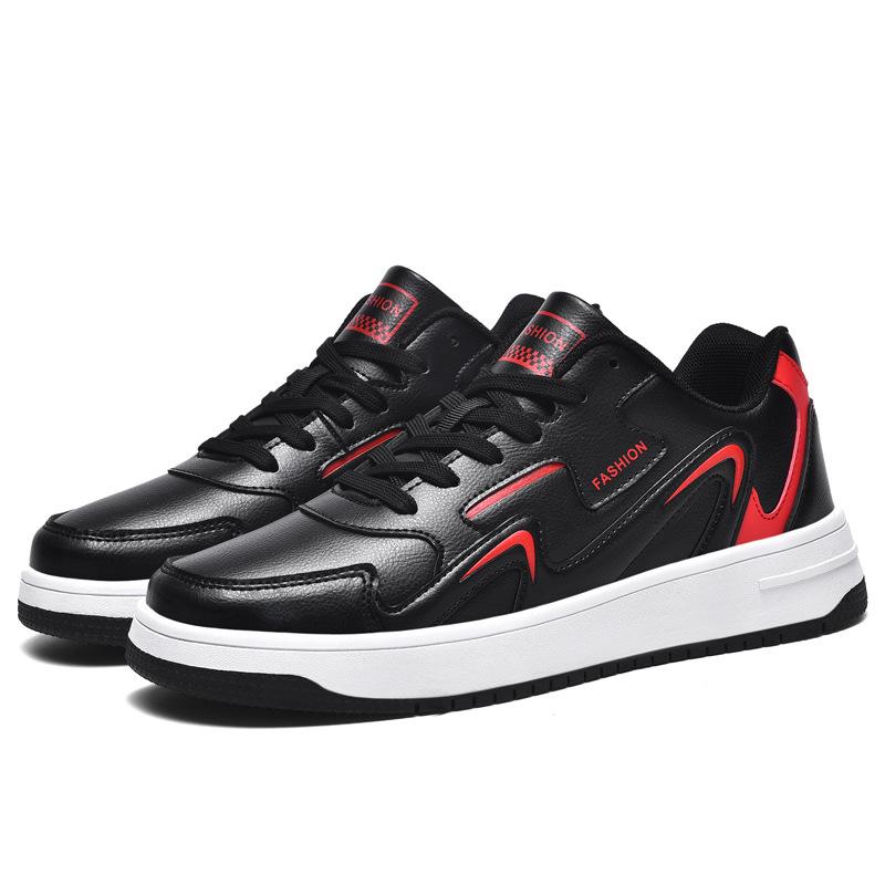 

Spring and Autumn New Fashion Casual Round Head Lace-up Flat Bottom Low Top Mesh Breathable Student Street Trend Men s Shoes Board Shoes 44