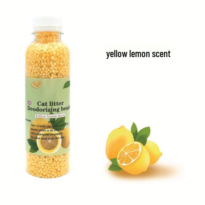 Fragrant Cat Litter Deodorizing Beads with Activated Carbon