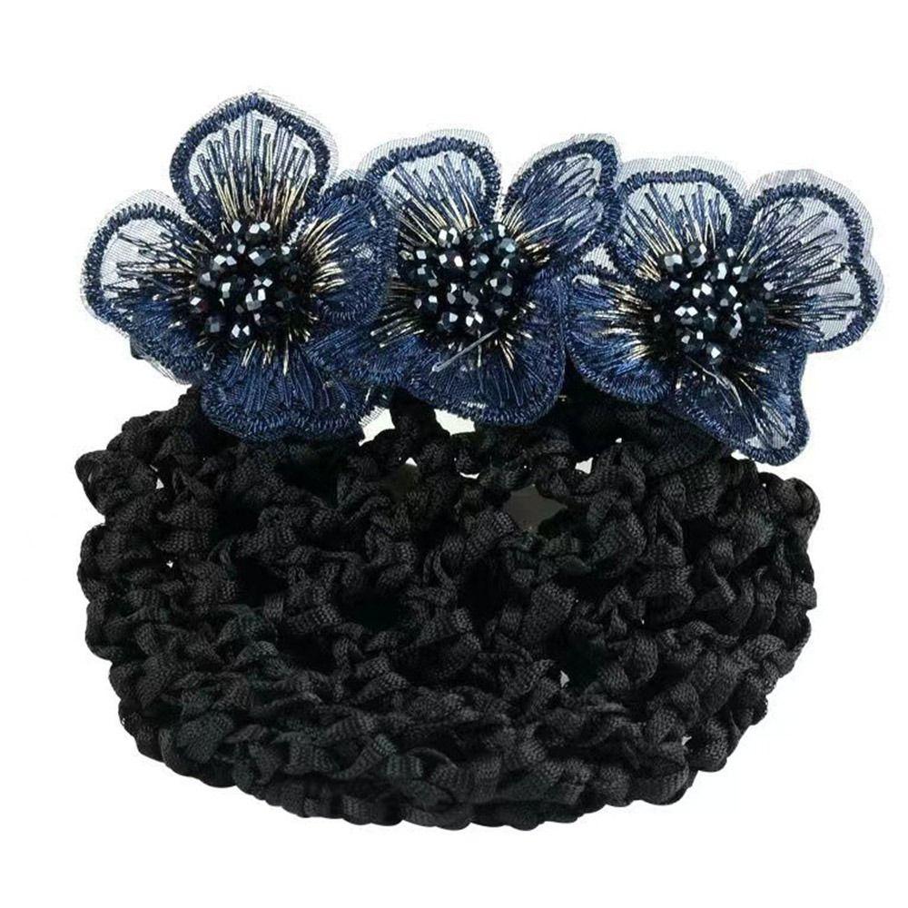 Primer Hair Net Hair Net Hair Bun Bow Crochet Snood Hair Accessories Rose Spring Clip Bun Cover