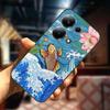 For Xiaomi Redmi Note 13 13pro 5G Case 3D Relief Flower Emboss Soft Silicone Cover For Redmi Note 13 pro Plus Owl interest Cases