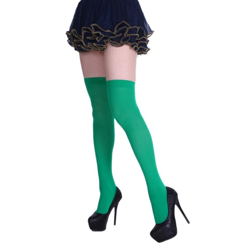 Extra Long Socks Thigh High Tube Cotton Socks Extra Long Boot Stockings for Women Solid Color Over Knee Stockings