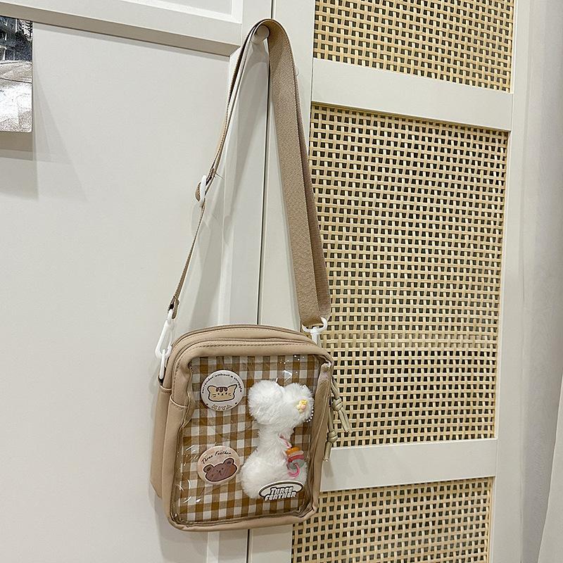 Summer Mobile Phone Bag Women'S Two-Dimensional Cute Pain Bag Student Leisure Travel Messenger Bag Small Satchel