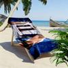 Julian Edelman Print Beach Towel, Large Soft Quick Dry Towel for Beach Camping Swimming