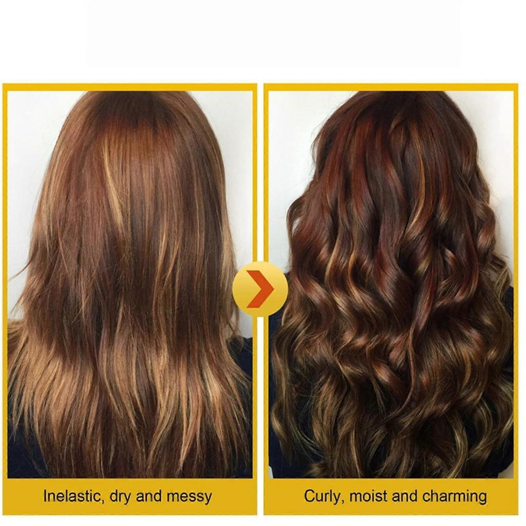 Lockendefinierendes Creme mit Sheabutter und Kokosöl für welliges und lockiges Haar, Anti-Frizz, 1 Packung