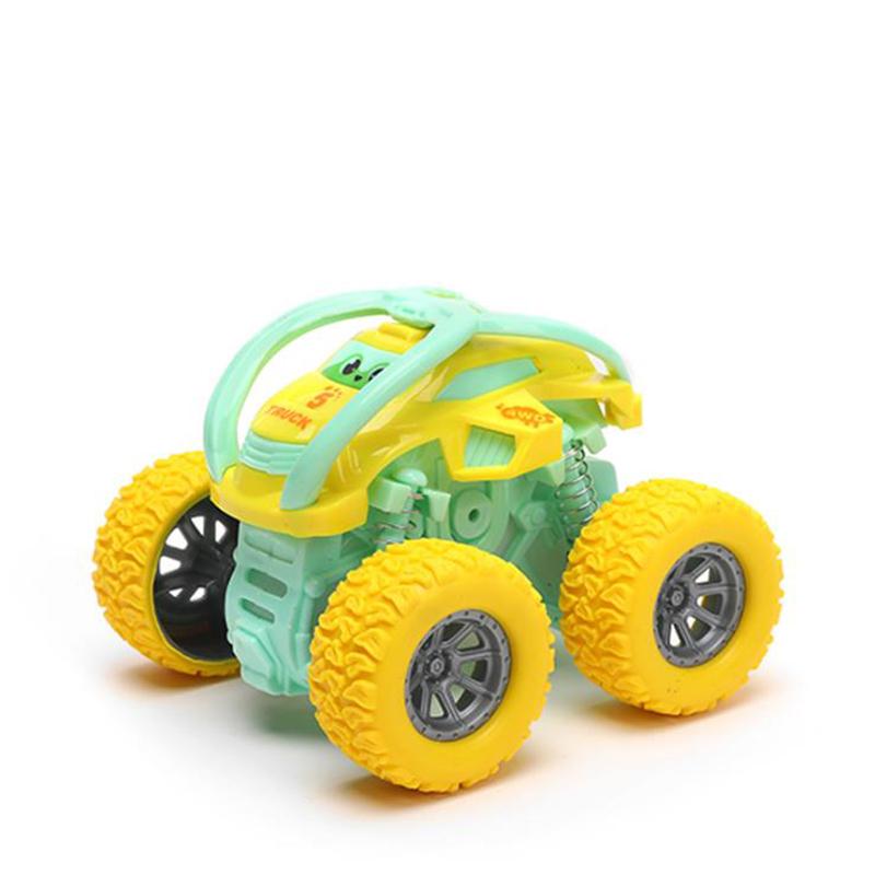Inertial Off-Road Vehicle Pullback Children Climbing Car Plastic Friction Stunt Car Juguetes Carro Toys for Children Boys Gift