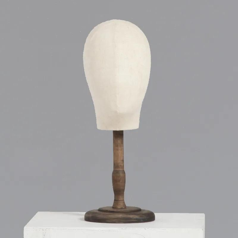 Mannequin Head Model Prop Hat Display Holder Female Wigs Display Head Wig Display Stand for Salon Home Use