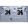 Retro Oakland Raiders Rugby Jersey Mens Embroidered NFL Style Sportswear Fan Apparel Size S-XXXL