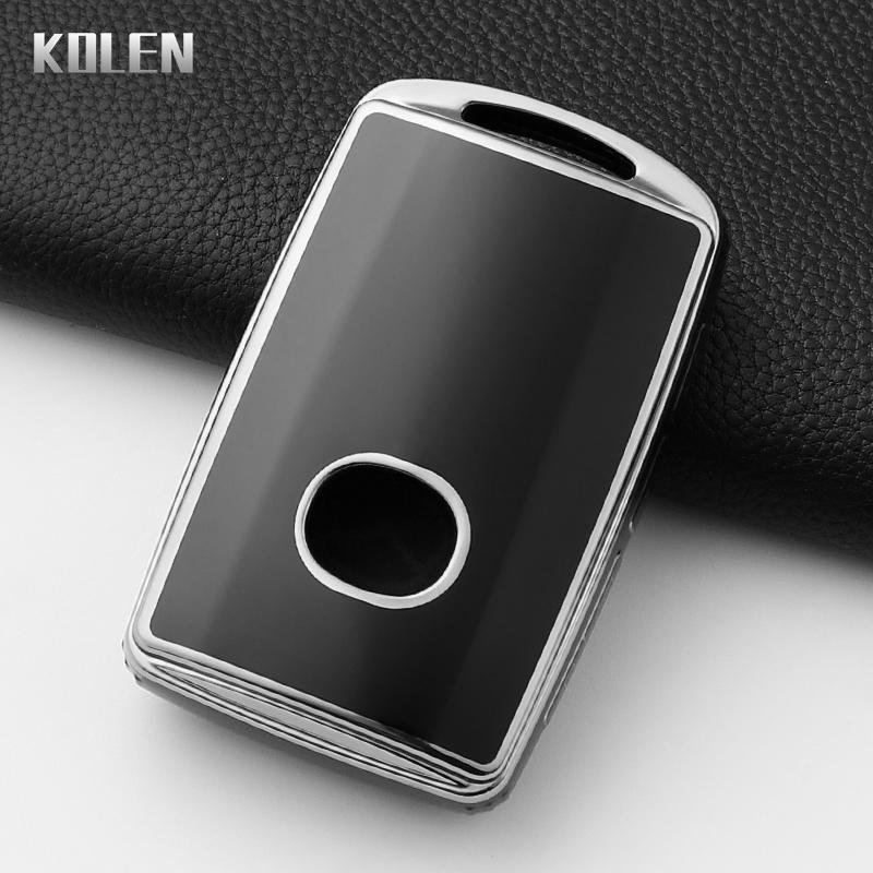 Fashion Car Remote Key Case Cover Shell For Mazda 3 Alexa Cx30 Cx-4 Cx5 Cx-5 Cx8 Cx-8 Cx-30 Cx9 Cx-9 Keychain Protected Fob Bag