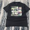 Short Sleeve Y2K LA Shirt Men's Size Medium Black Los Angeles Unisex T-Shirt