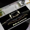 Custom Name Batman Theme Mouse Pad, Non Slip Rubber Base, Multifunctional Office & Home Decor, Perfect for Workspace Personalization.