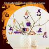 30Pcs Pumpkin Gnome Wooden Ornament Halloween Car Pendant Halloween Wooden Pendant for Indoor Tree Window Wall Decor