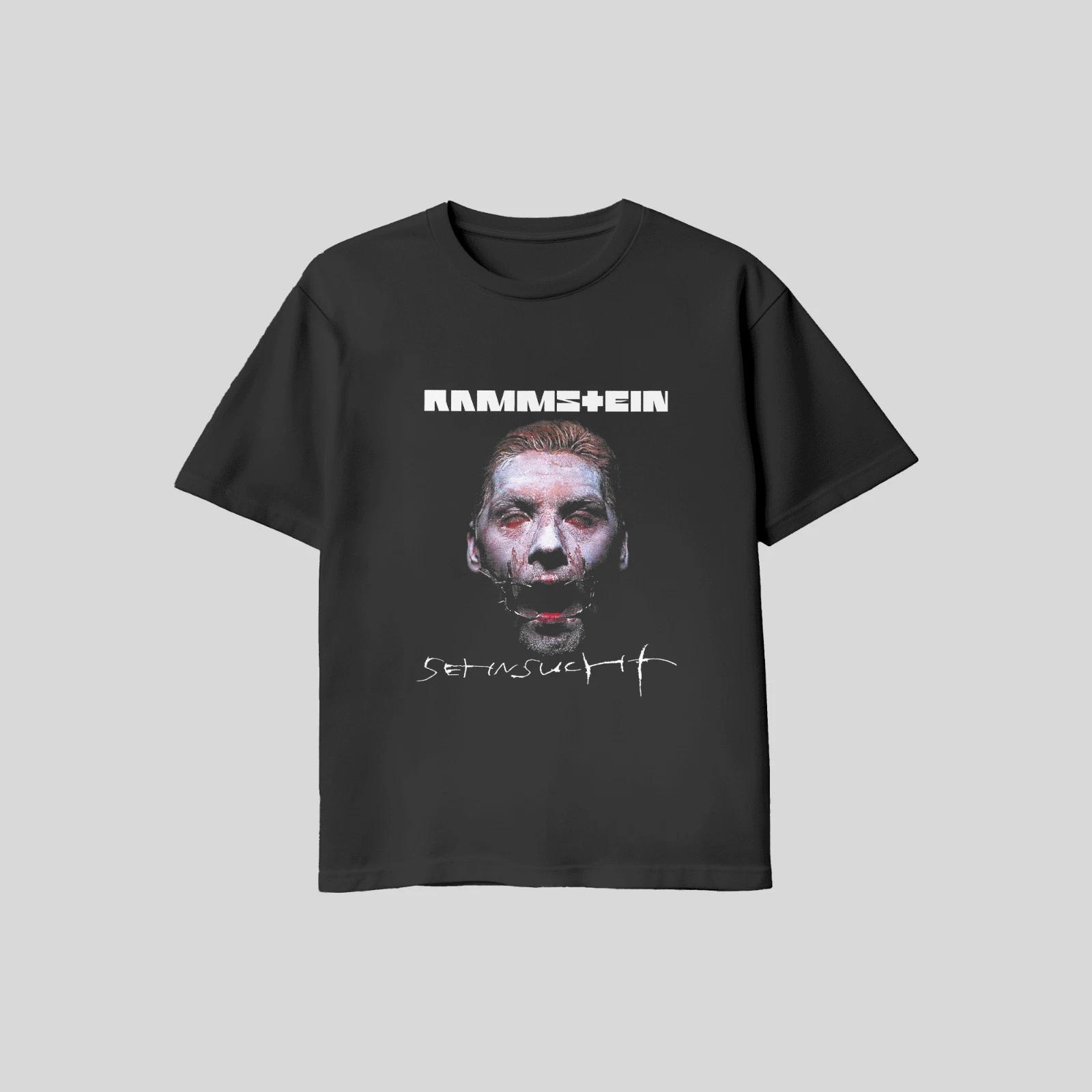 Unisex Adult Casual Graphic Rammstein Till Lindemann T Shirt Gildan... L