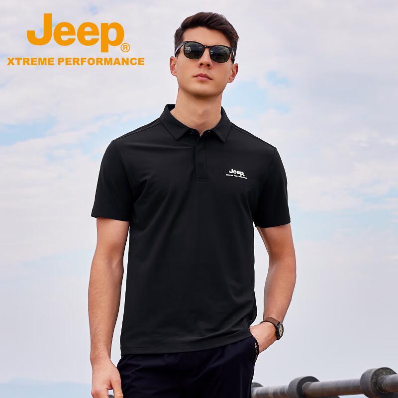 JEEP Men s Outdoor Breathable Polo Shirt L