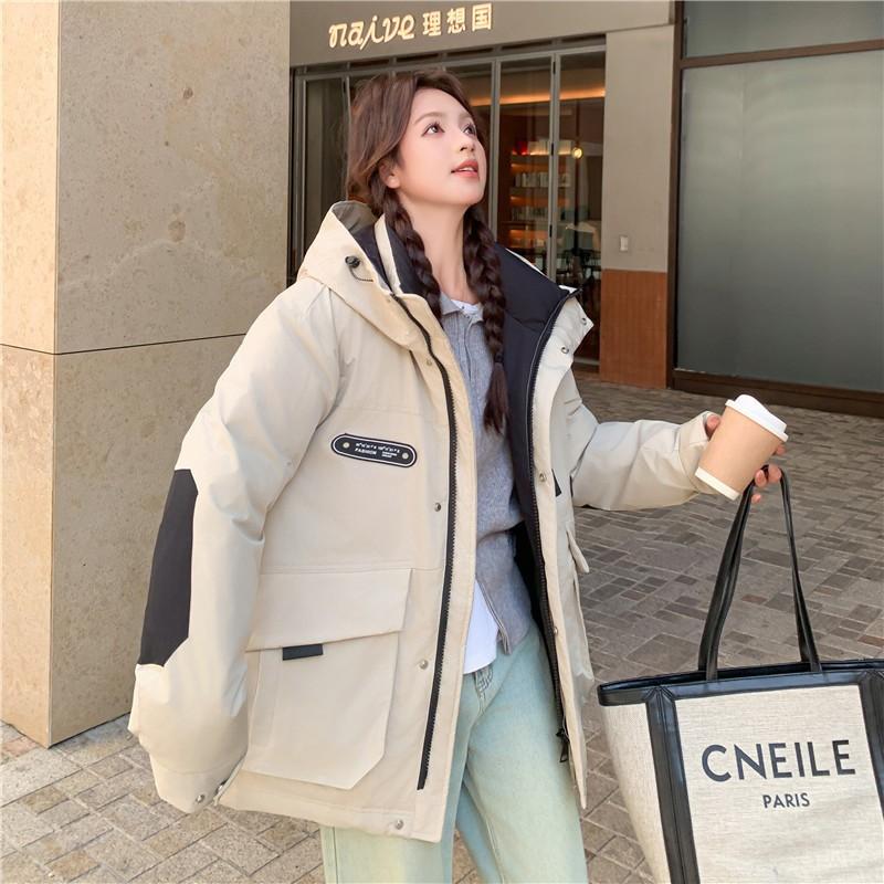 Down cotton-padded clothes, winter couple's clothes, new tooling, thickened jacket, cotton-padded jacket pie to overcome