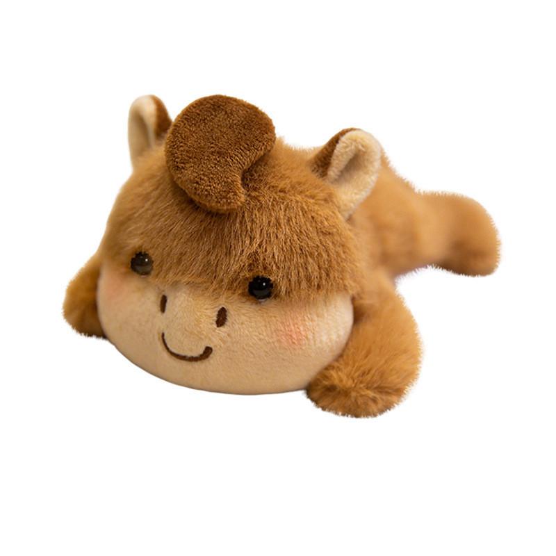 Rabbit Cartoon Cat Turtle Plush Fridge Magnets Toy Animal Doll Gift Decoration