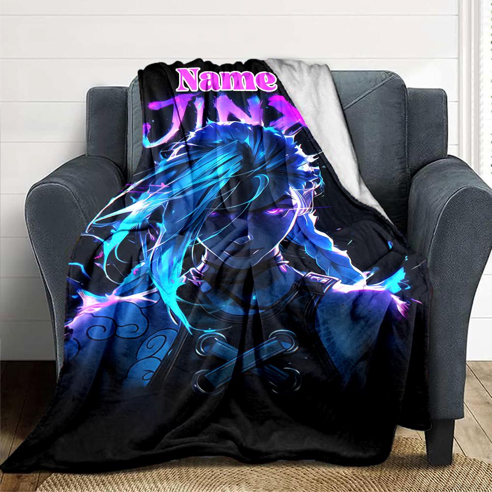 Custom Name Sniper Skull Artwork blanket for Couch & Bed, Plush Cozy Fuzzy Blanket Super Soft & Warm Blankets for Fall and Winter. 0908192