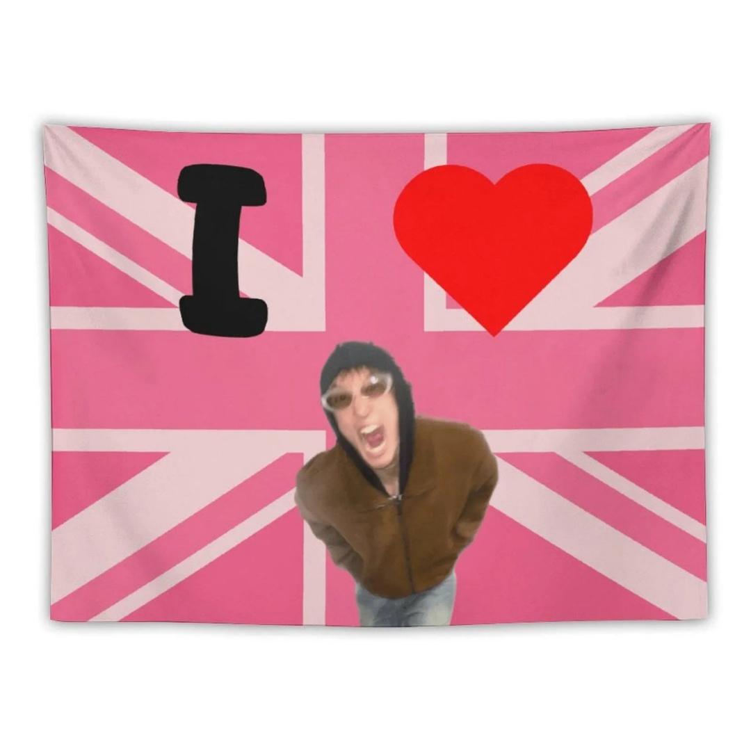 

Custom Kpop Tapestry Pink UK Flag Inspired Wall Hanging Personalized CORTIS Fan Banner Concert Gift Bedroom Décor 74x94cm(29x37in)